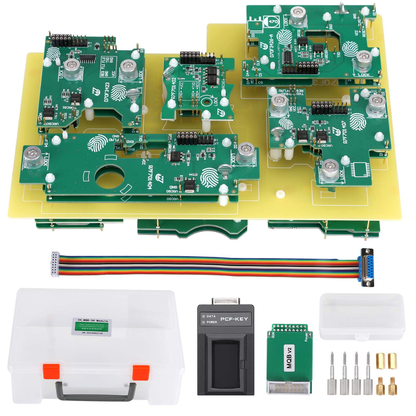 2025 Yanhua ACDP-2 VW MQB IMMO KM Pacote com Módulo 33/34 para VW MQB Key Programming Mileage Correction