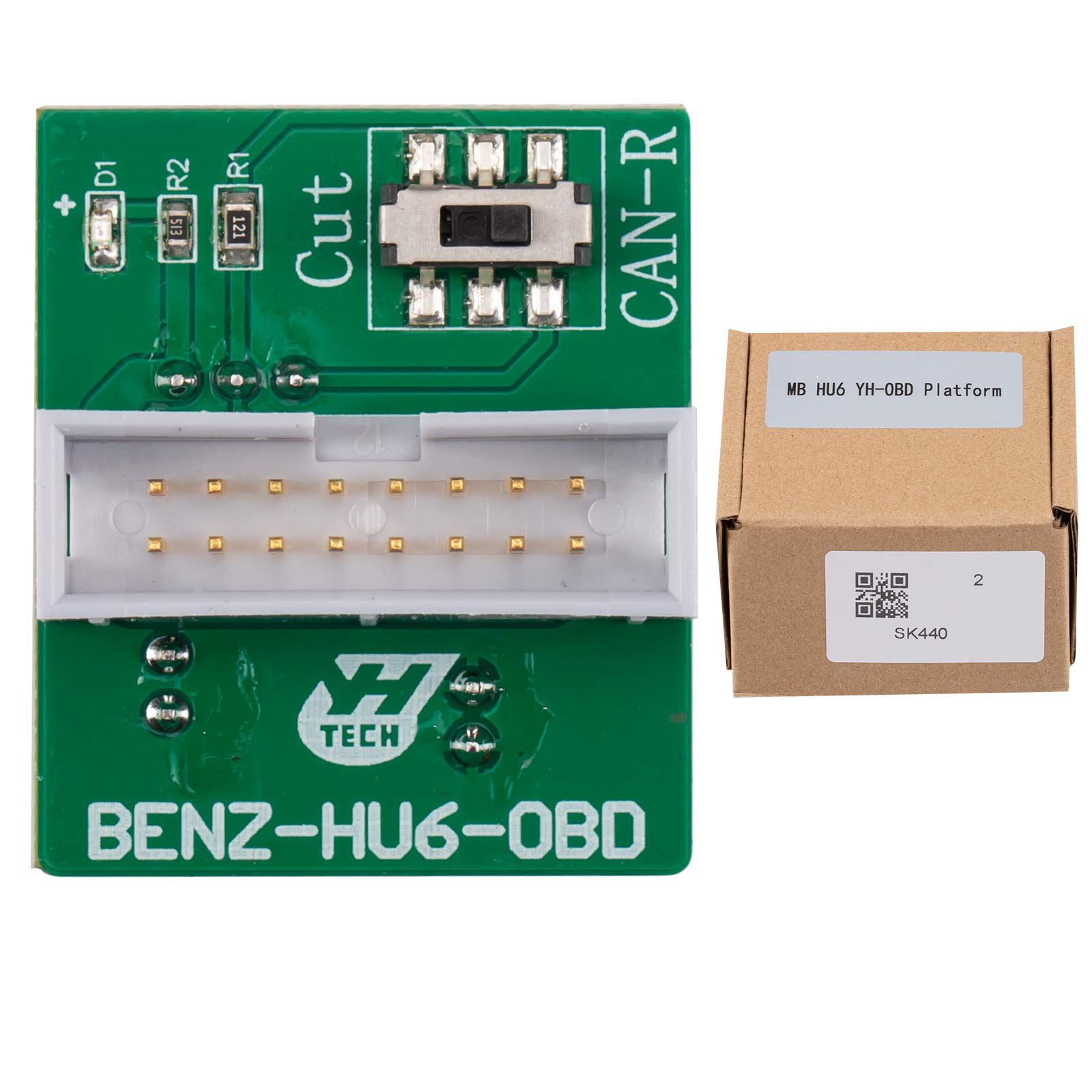 2025 YANHUA Mercedes-Benz MB HU6 Plataforma YH-OBD Trabalhando com o Módulo ACDP 37