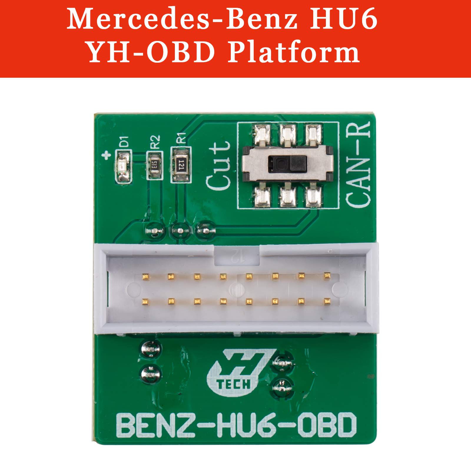 2025 YANHUA Mercedes-Benz MB HU6 Plataforma YH-OBD Trabalhando com o Módulo ACDP 37