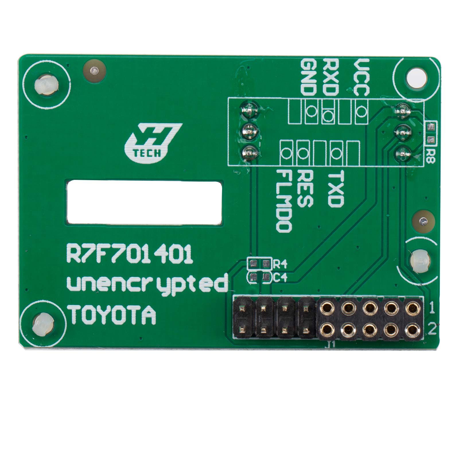 2025 YANHUA Toyota R7F701401 placa de interface não criptografada usada com o módulo 35 para a correção da quilometragem