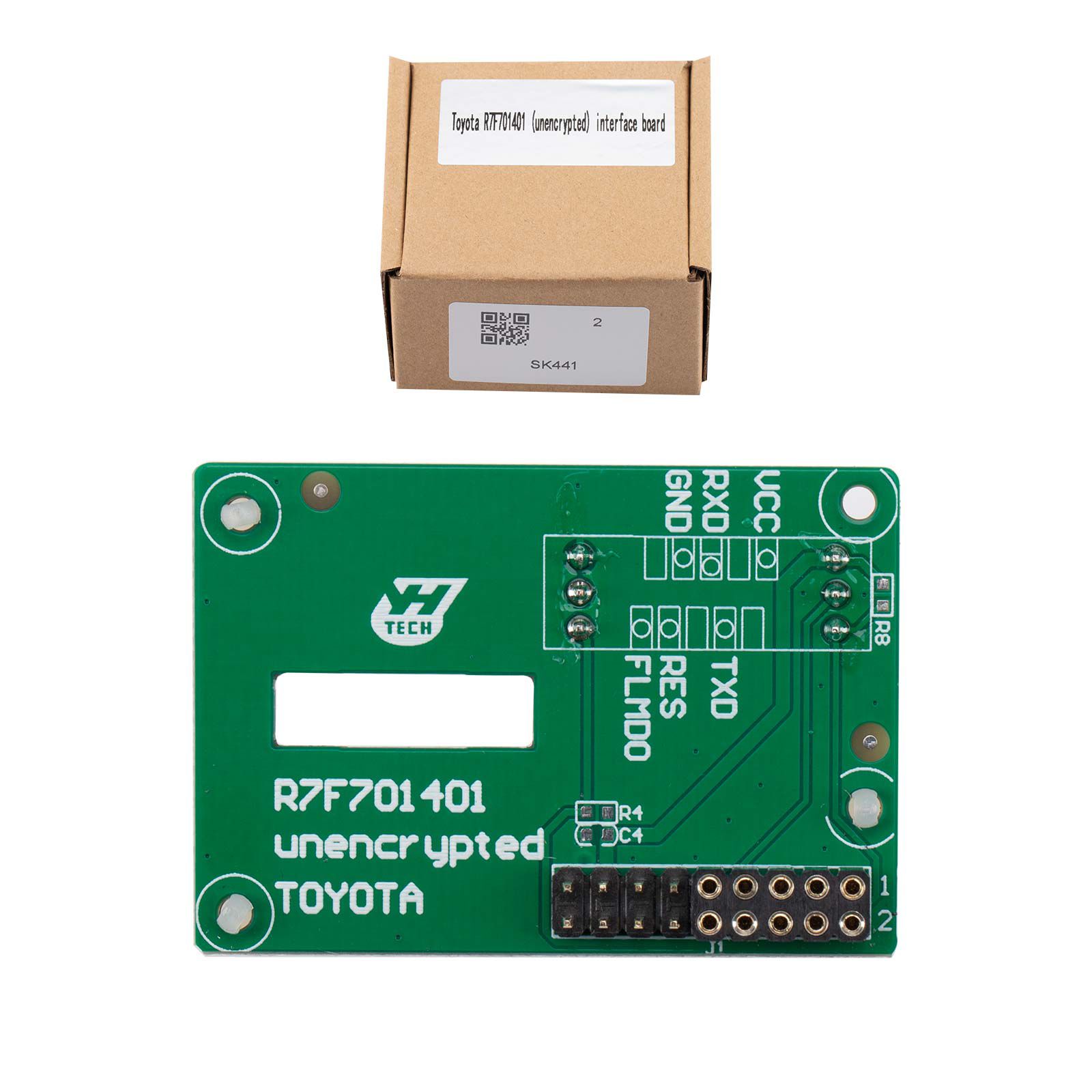 2025 YANHUA Toyota R7F701401 placa de interface não criptografada usada com o módulo 35 para a correção da quilometragem