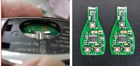 3Button Remote Key com infravermelho 433MHz para Mercedes Benz PCB Board