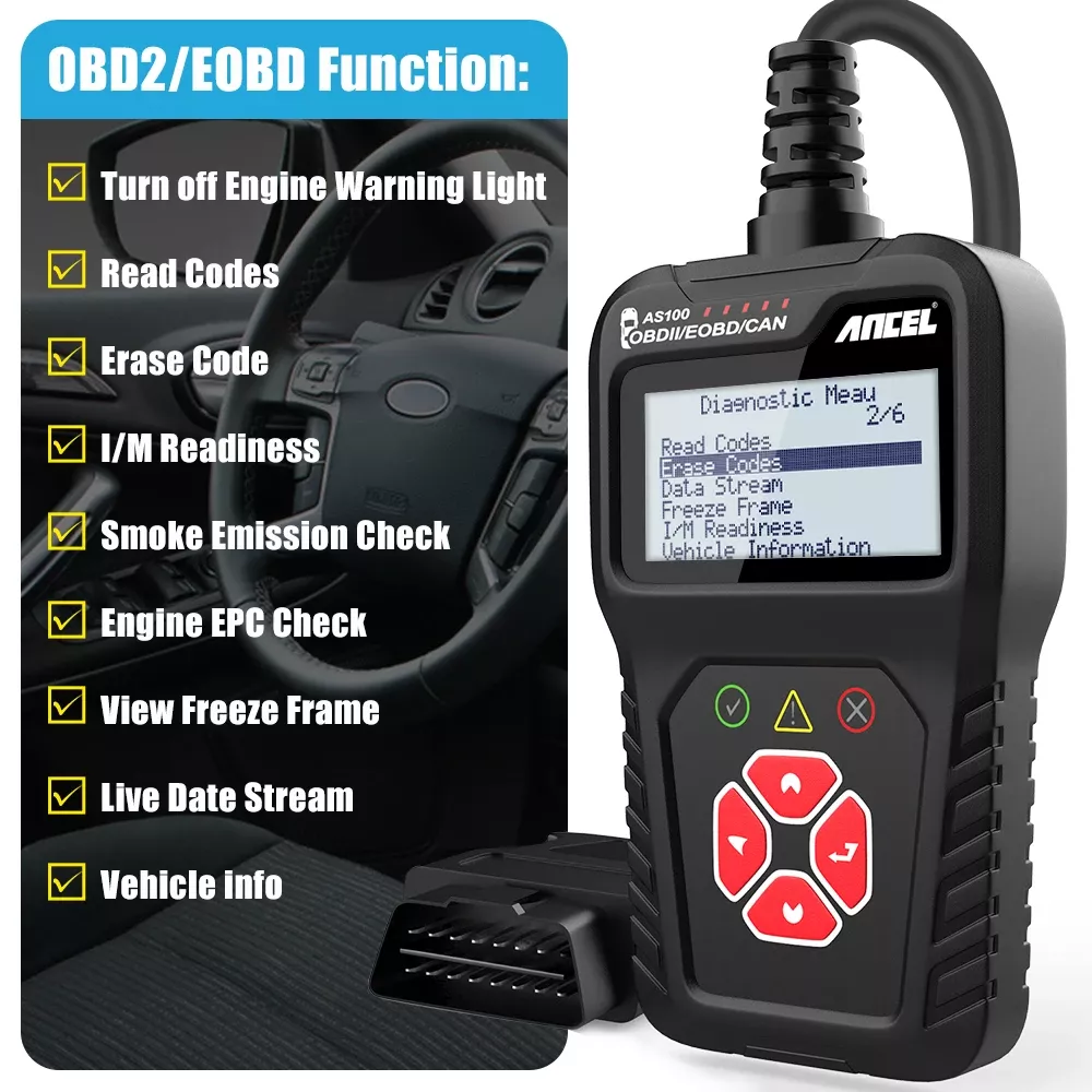 ANCEL AS100 Scanner OBD2