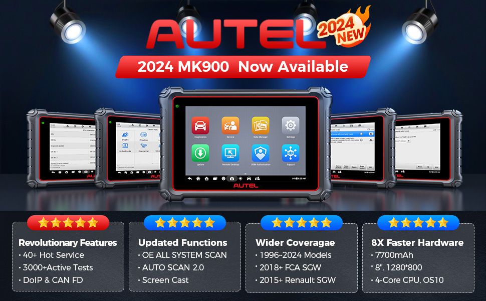 Scanner Autel MaxiCOM MK900