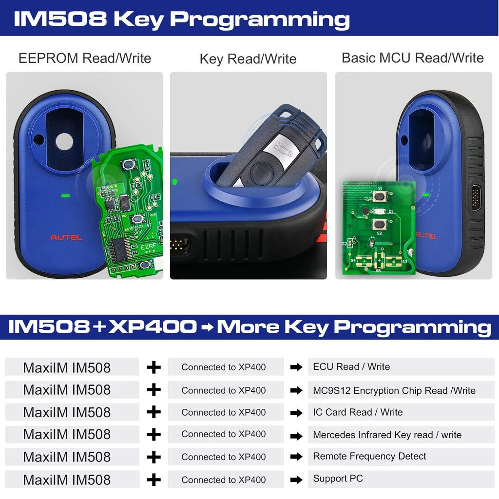 Autel MaxiiM IM508 Advanced IMMO & Key Programm Original