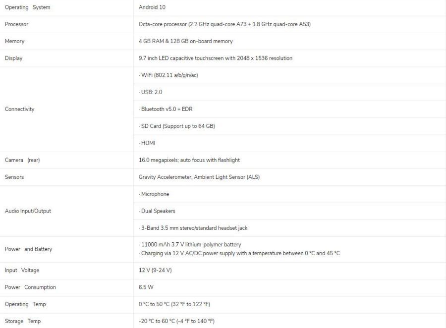 Autel MS908CV II Especificações