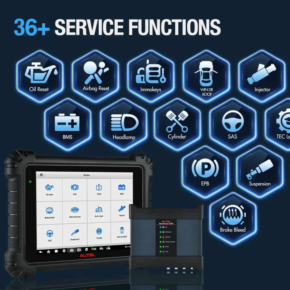 Autel Maxisys MS919 Scanner diagnóstico 36+ funções de serviço