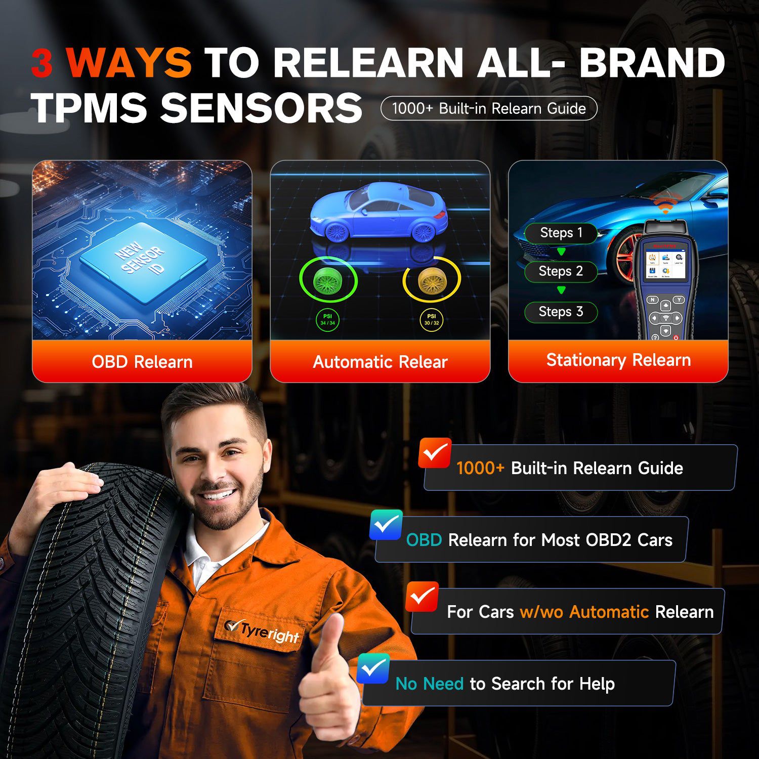 Autel MaxiTPMS TS501 Pro Ferramenta TPMS Profissional
