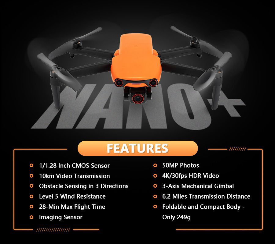 Autel Robotics EVO Nano+ Aeronave 