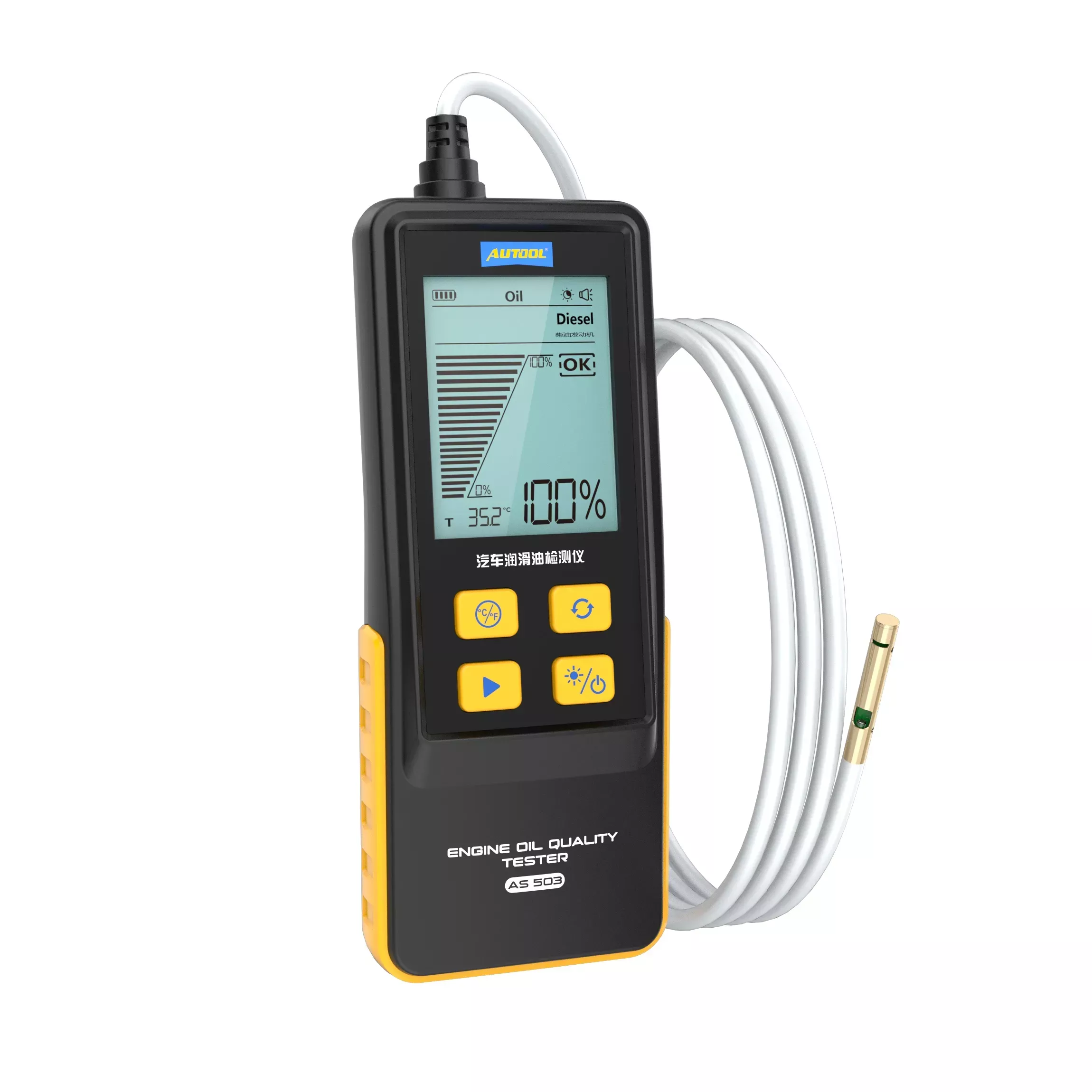 Testador de óleo de motor AUTOOL AS503