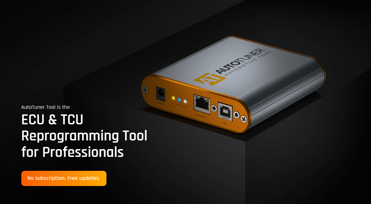 Ferramenta AutoTuner Ferramenta de reprogramação ECU/TCU para profissionais Sem assinatura Atualizações gratuitas