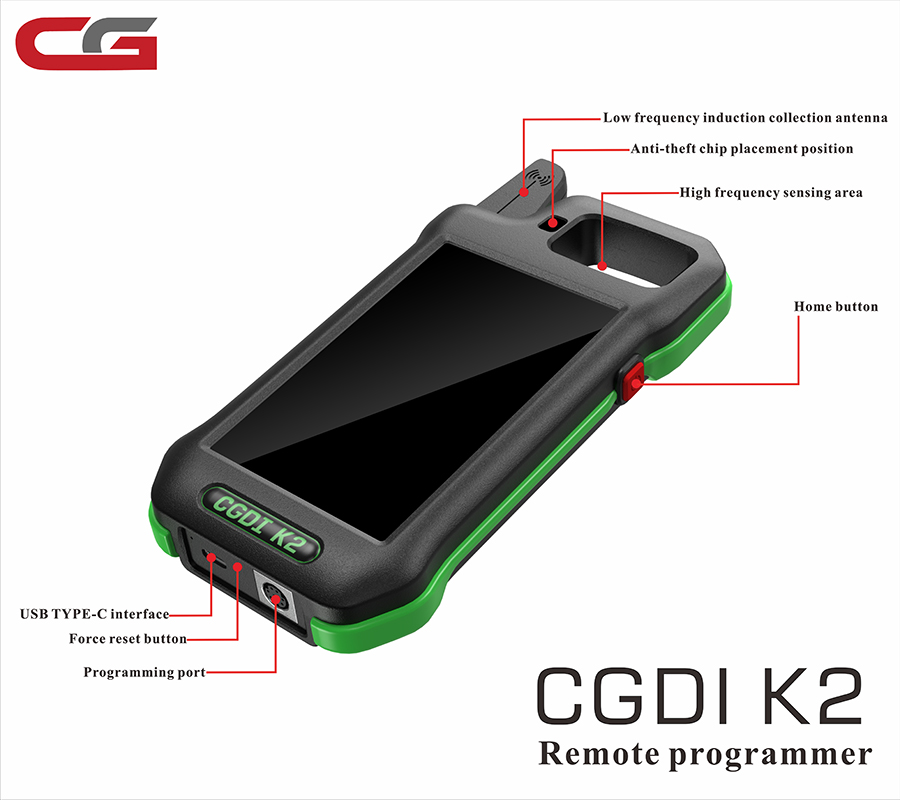 CG CGDI K2 Programador remoto multifunção