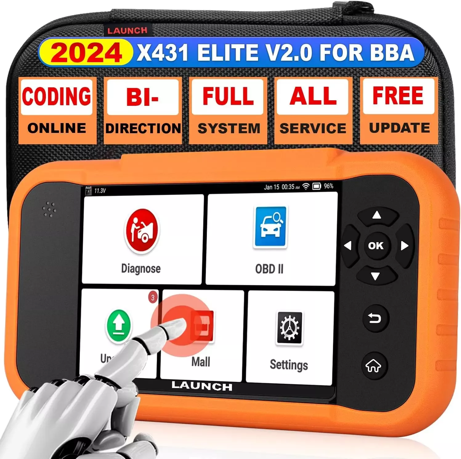 Lançamento X431 Creader