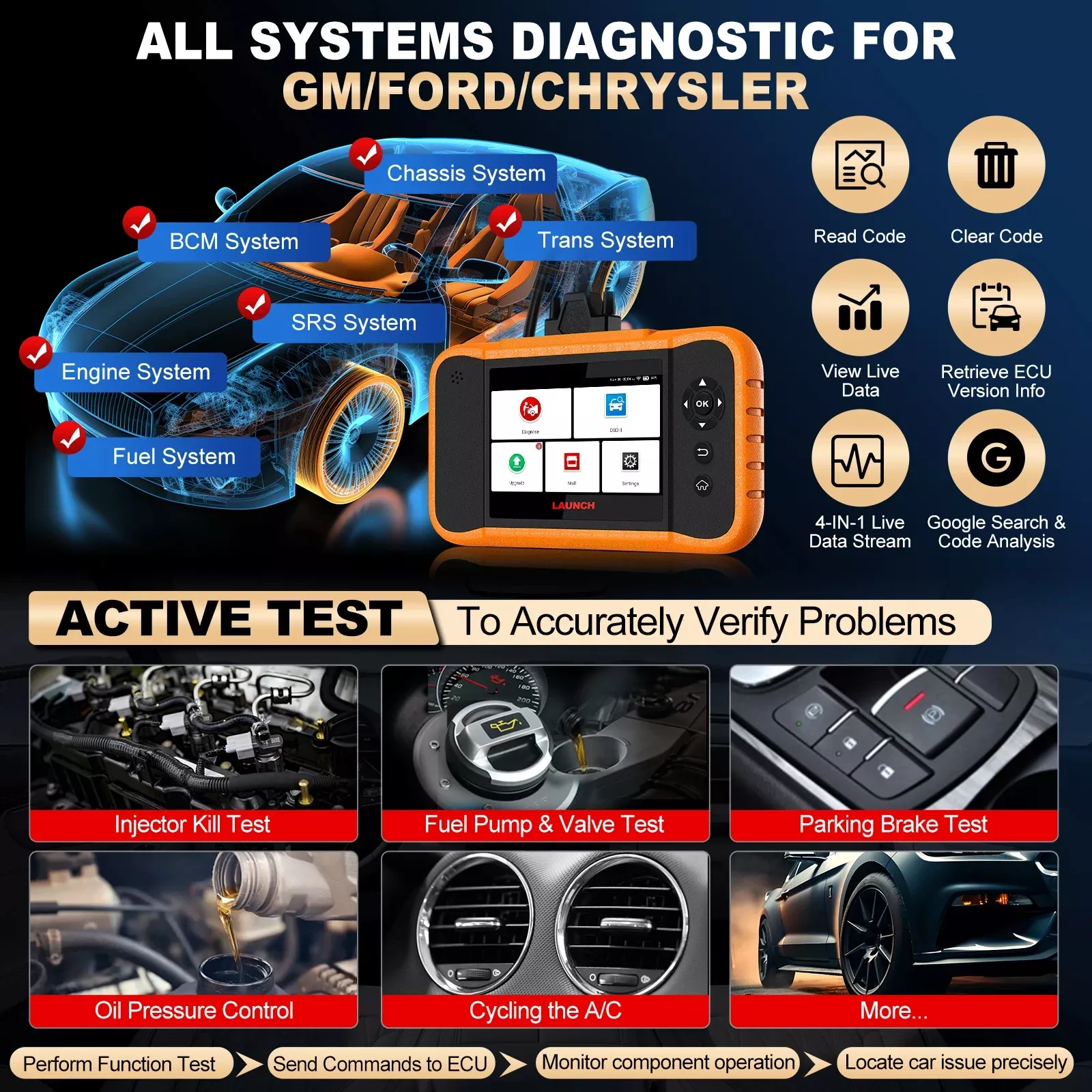 Lançamento X431 Creader 
