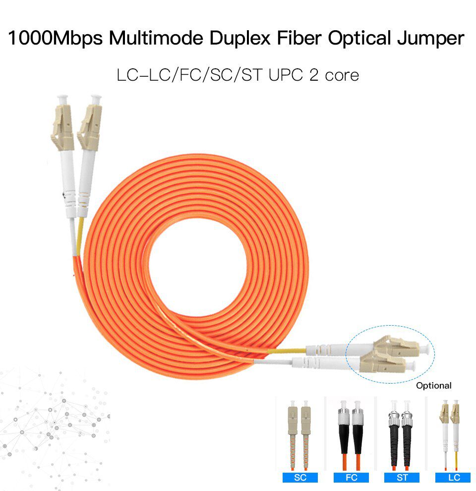 ONTi 1000Mbps Multimodo LC-LC fibra 