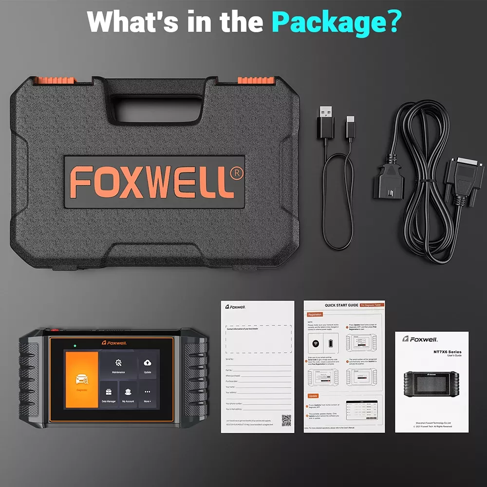 2024 Foxwell NT726 Scanner OBD2