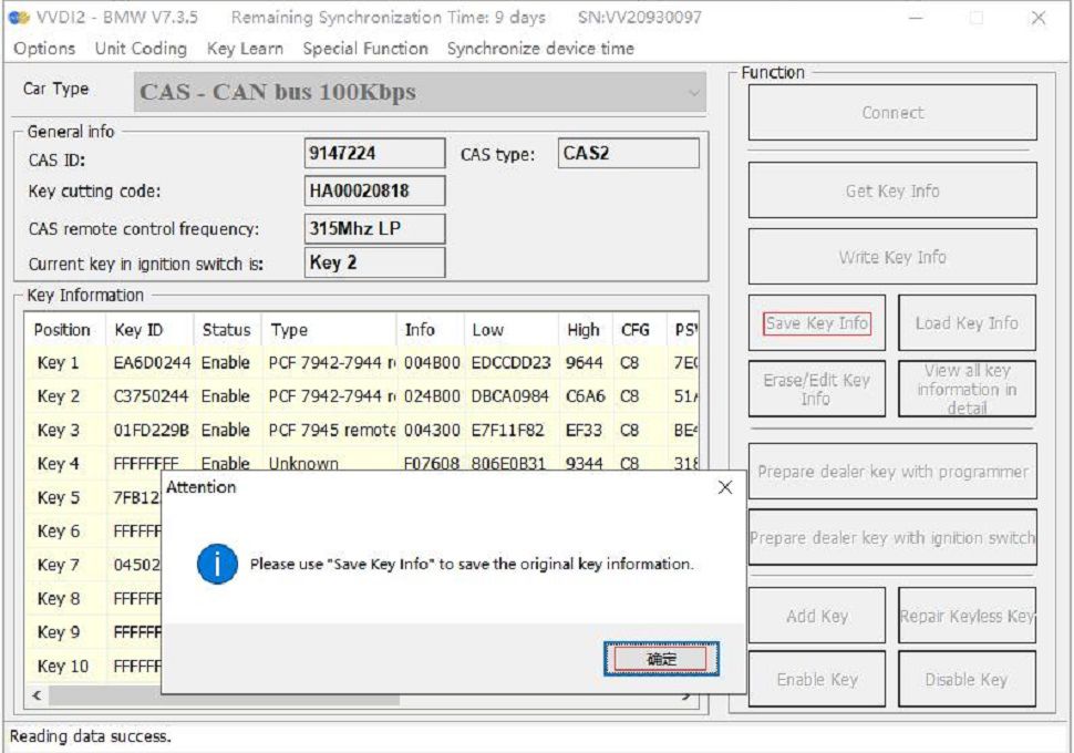 Plataforma de teste semi inteligente GODIAG CAS2 CAS3 SER