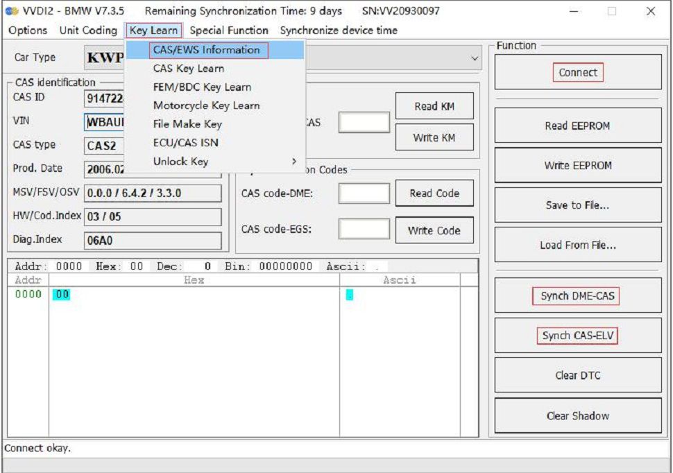 Plataforma de teste semi inteligente GODIAG CAS2 CAS3 SER