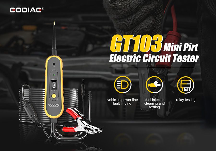 GODIAG GT103 Mini Pirt Circuit Tester Elétrico