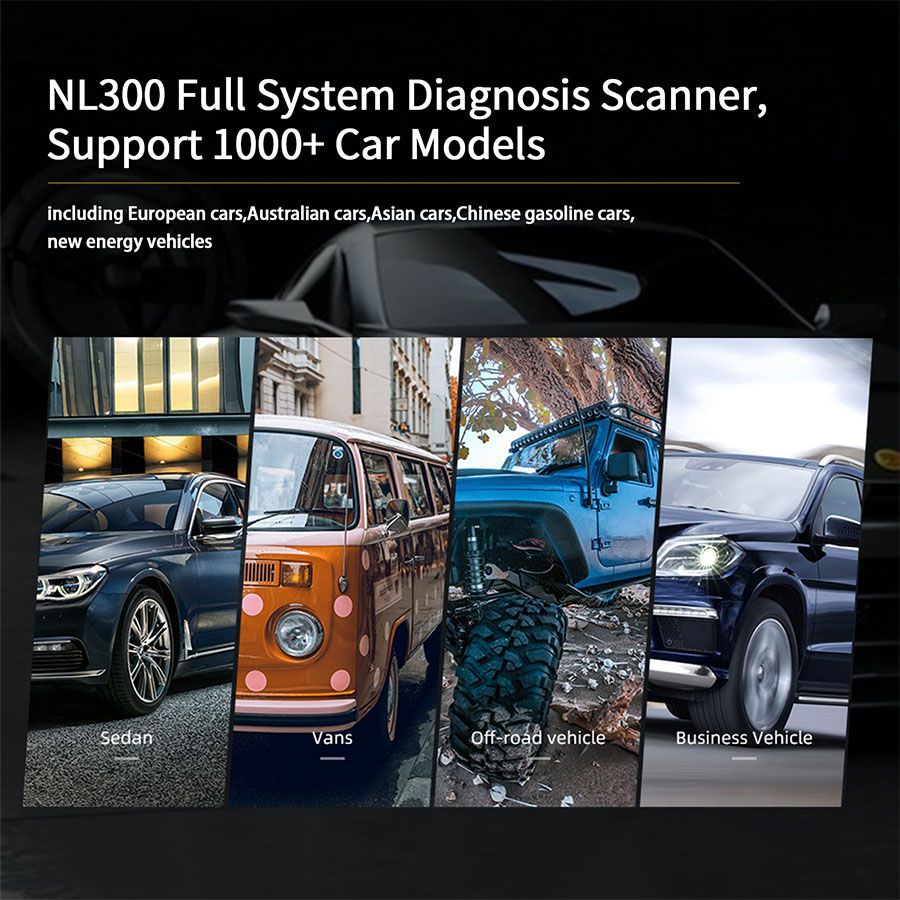 Scanner diagnóstico do carro Humzor NEXZSCAN NL300 