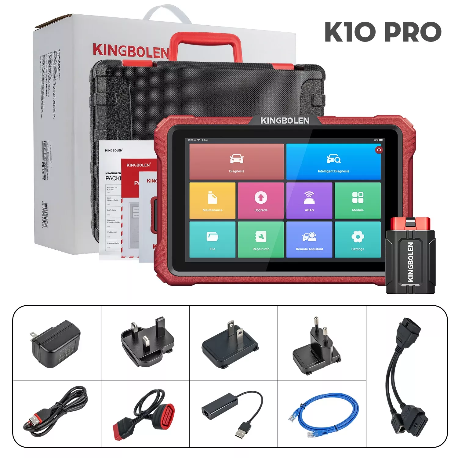 Scanner bidirecional de sistemas completos K10 Pro