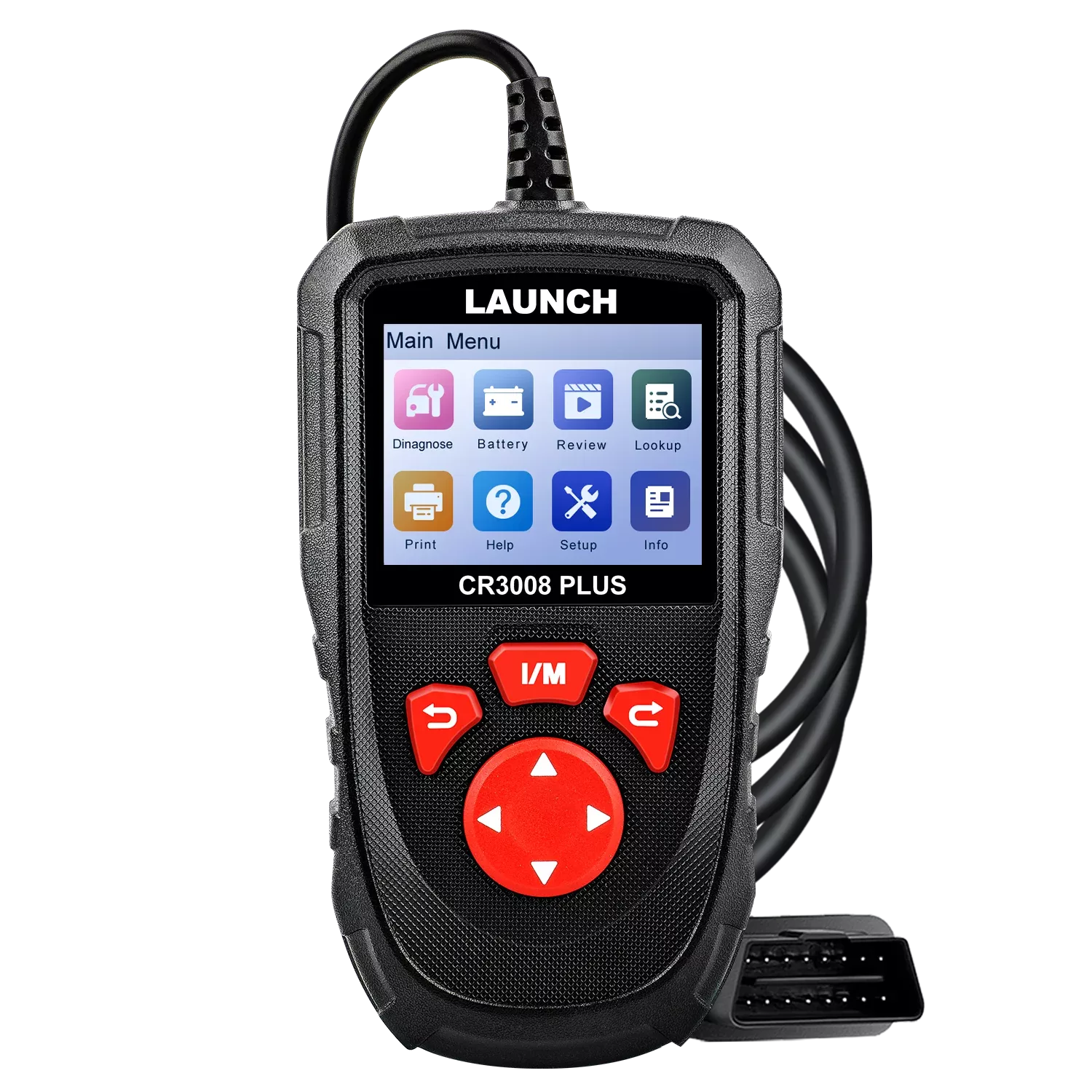 Lançamento CR3008 mais scanner OBD2