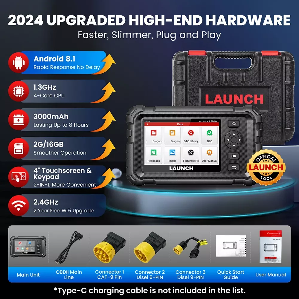 2024 novo lançamento CRP129 HD Elite 24V Dia caminhão pesado