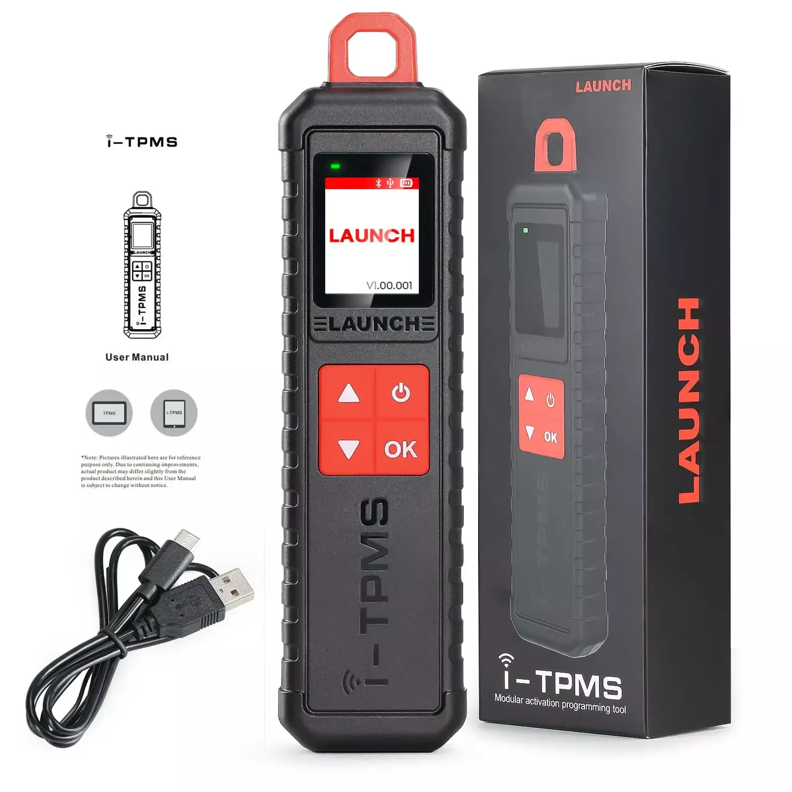 Lançar a ferramenta de serviço de TPMS portátil iTPMS