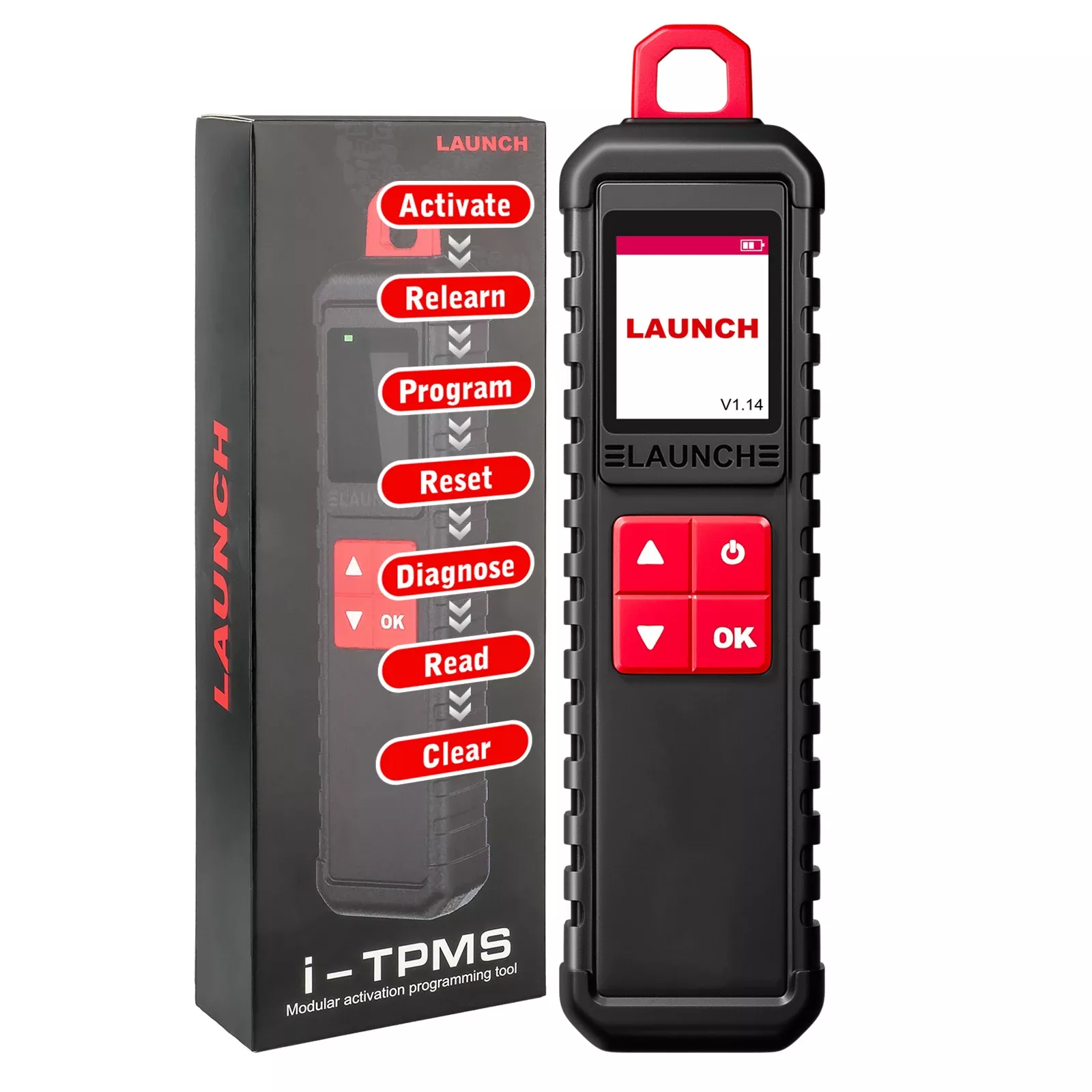 2025 lançamento X431 I-TPMS diagnóstico de pressão dos pneus do carro também