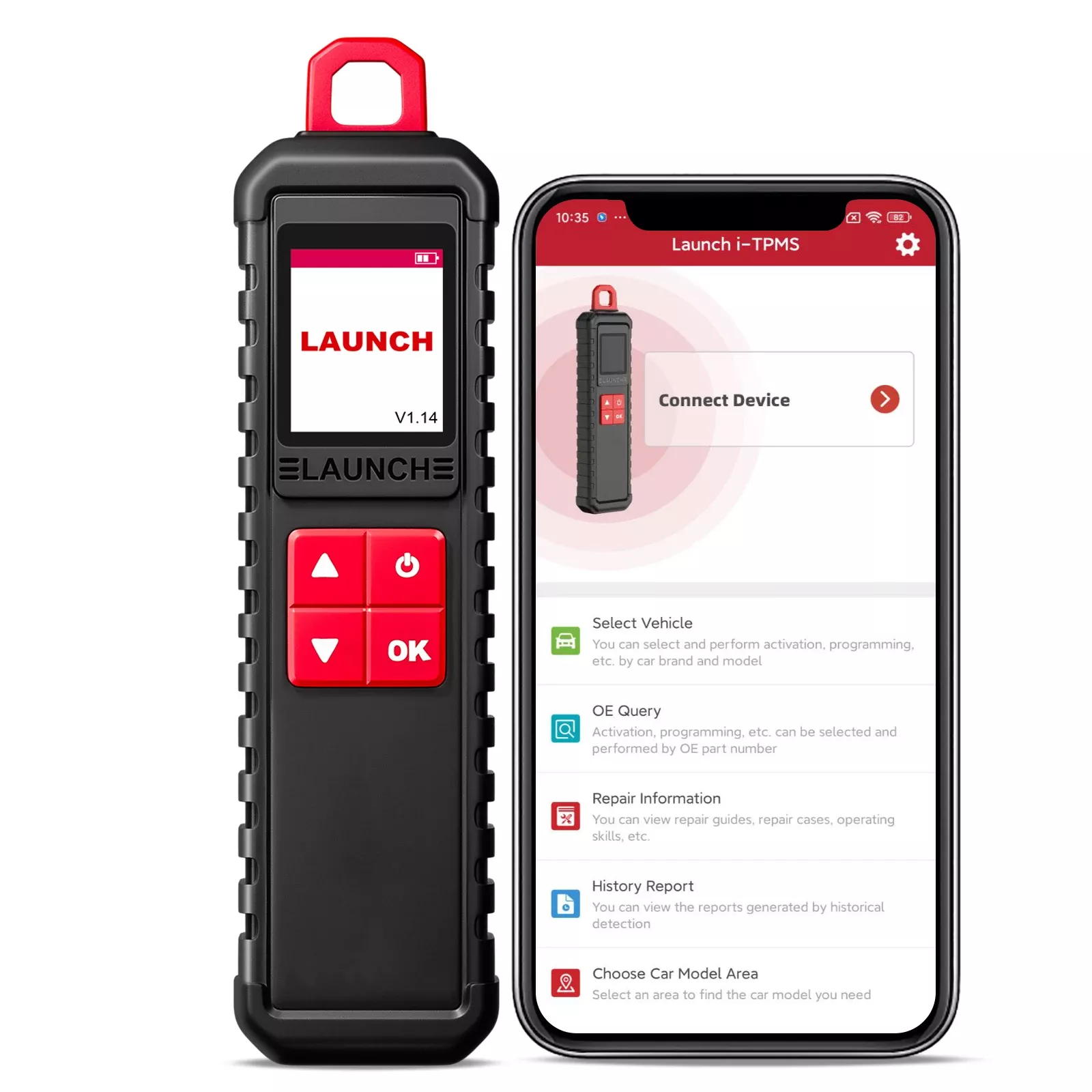 2025 lançamento X431 I-TPMS diagnóstico de pressão dos pneus do carro também