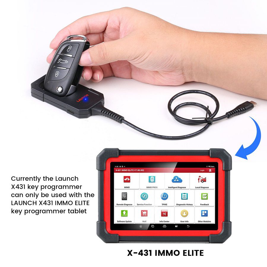 Lançar X431 Key Programmer Remote Maker