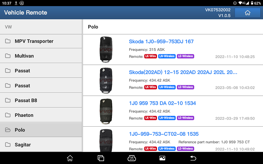 Lançar X431 Key Programmer Remote Maker