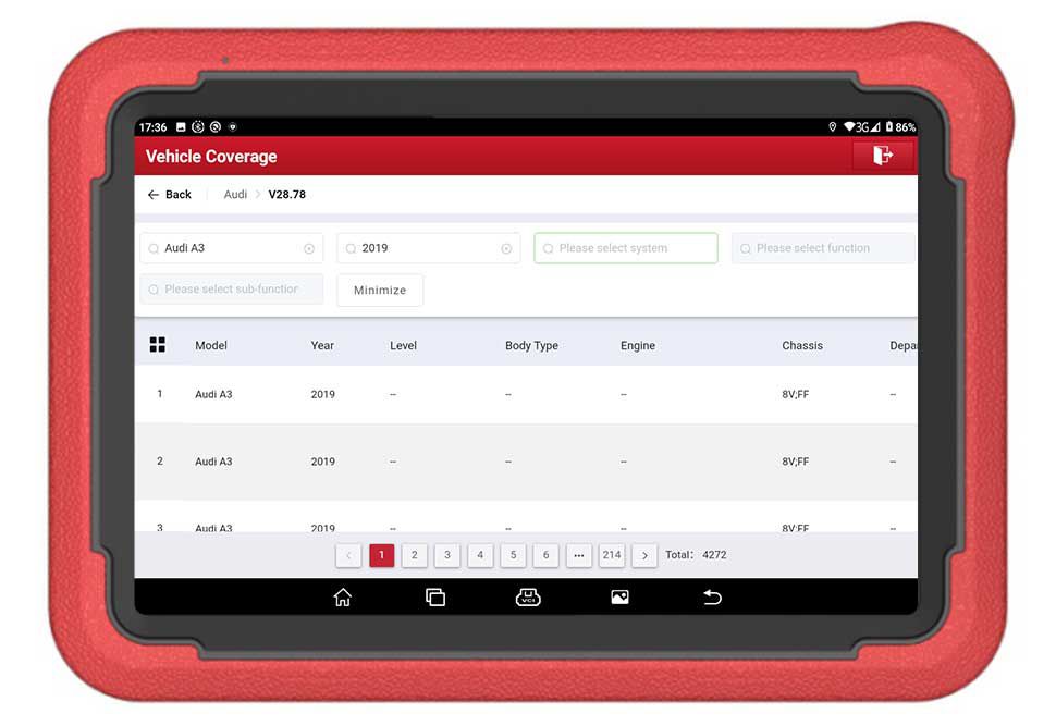 Ferramenta de diagnóstico mais recente do lançamento X-431 PRO PROS V5.0