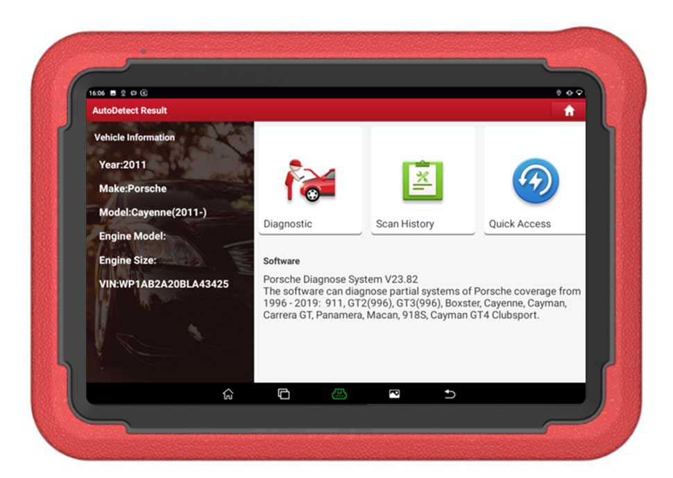 Ferramenta de diagnóstico mais recente do lançamento X-431 PRO PROS V5.0