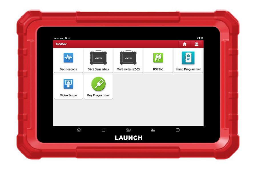 Lançar o scanner de diagnóstico completo do sistema X431 PRO STAR
