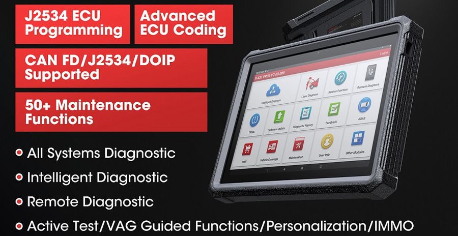 2022 Newest Launch X431 PRO5 PRO 5 Car Diagnostic Tool