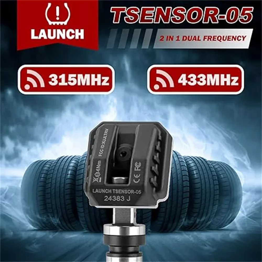 Novo lançamento X431 TESNSOR-05 315MHz & 433MHz 2 em 1 TPMS S