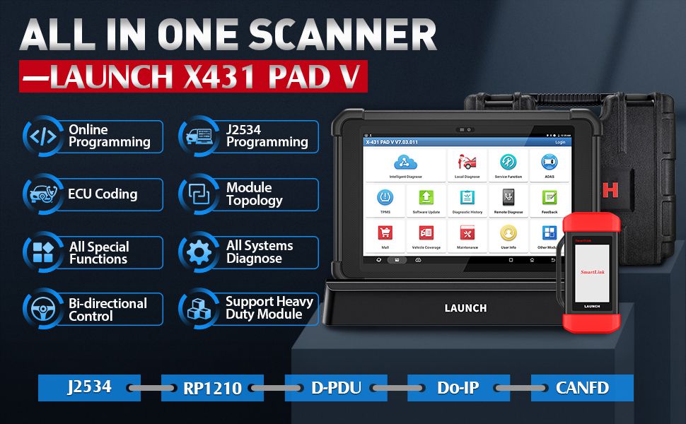 Lançamento X431 PAD V ELITE