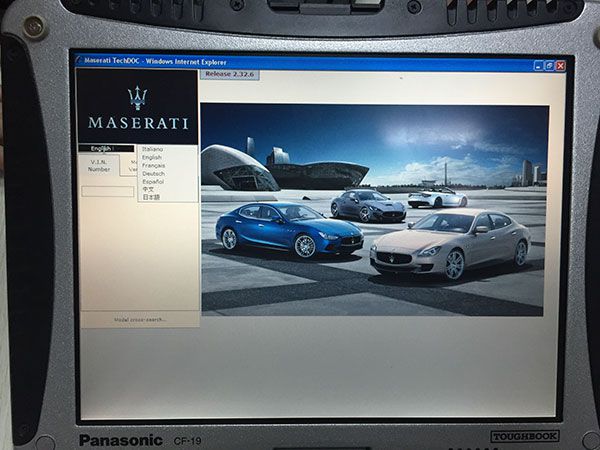 Software Detector de Maserati MDVCI