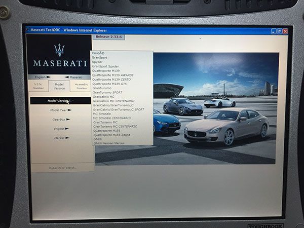 Software Detector de Maserati MDVCI