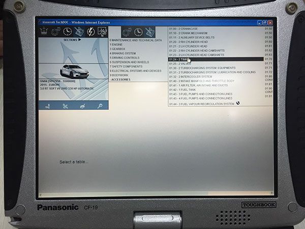 Software Detector de Maserati MDVCI