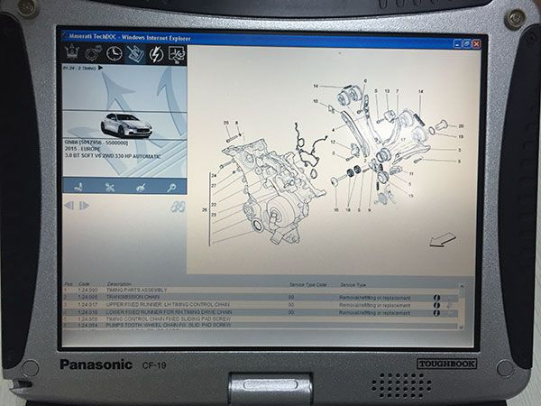 Software Detector de Maserati MDVCI