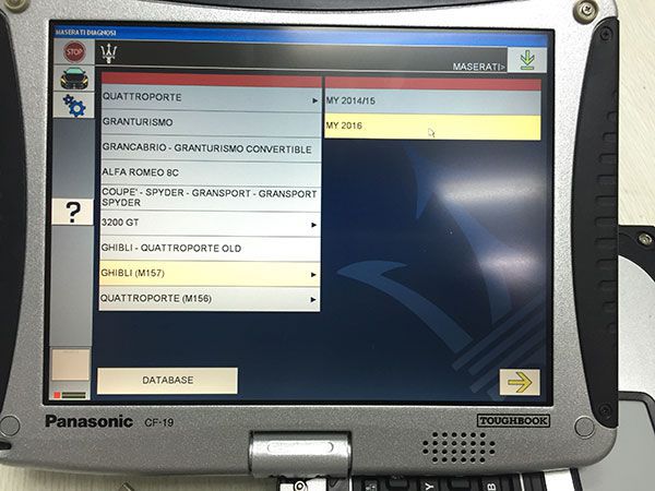 Software Detector de Maserati MDVCI