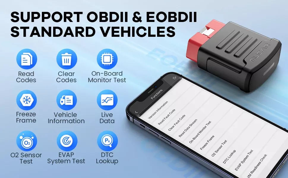 MUCAR BT200 Scanner OBD2