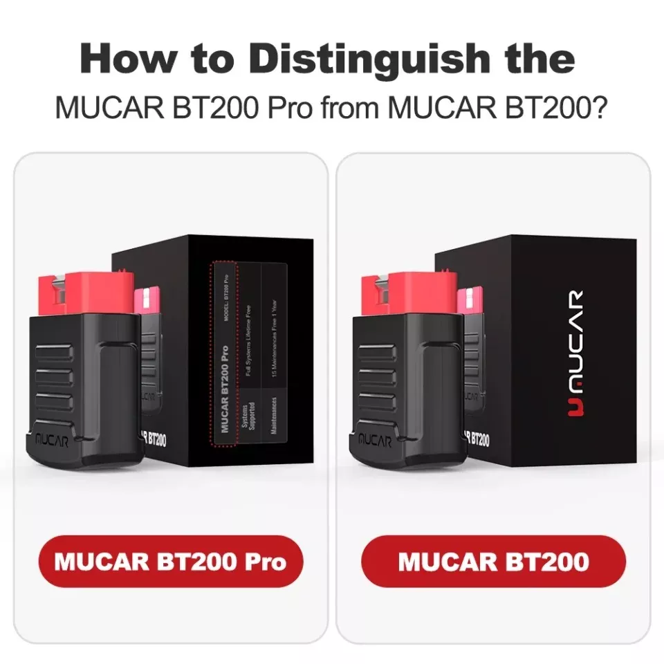 MUCAR BT200 PRO Scanner OBD2