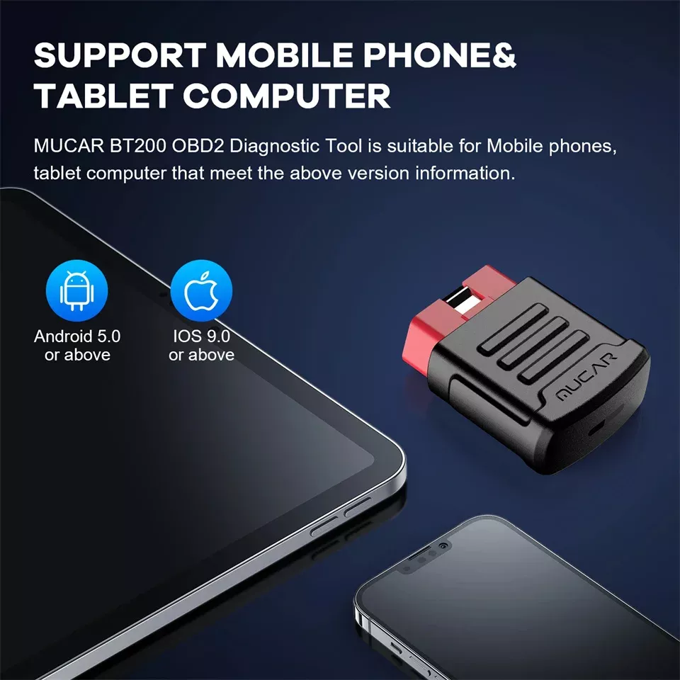 MUCAR BT200 PRO Scanner OBD2
