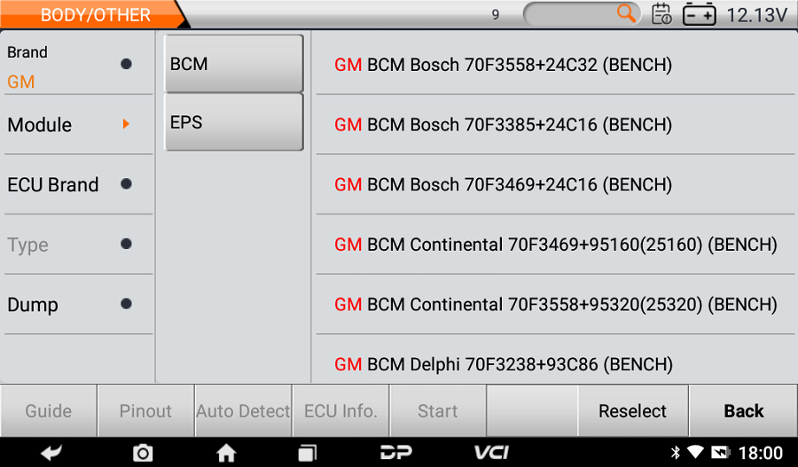 OBDSTAR DC706 ferramenta ECU