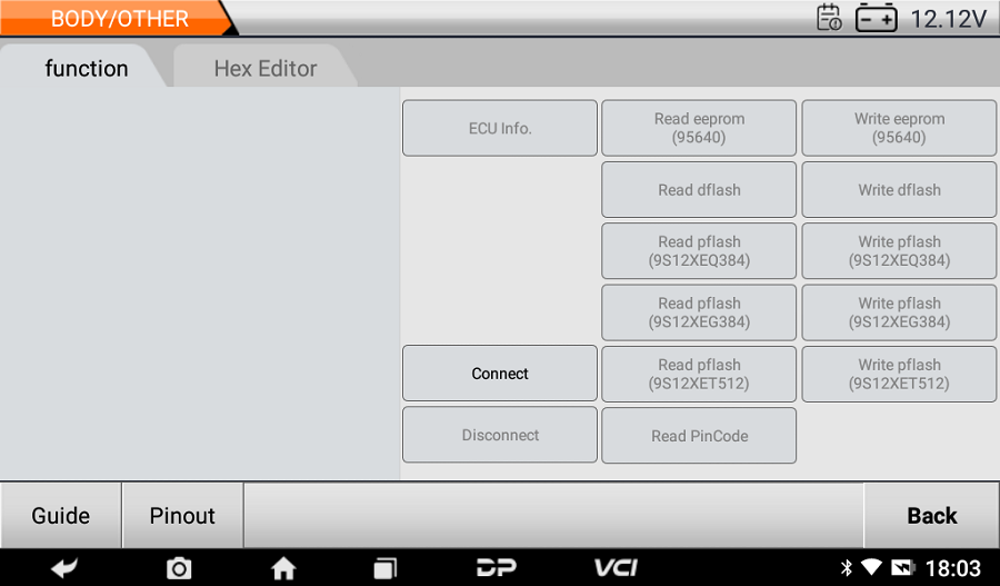 OBDSTAR DC706 ferramenta ECU