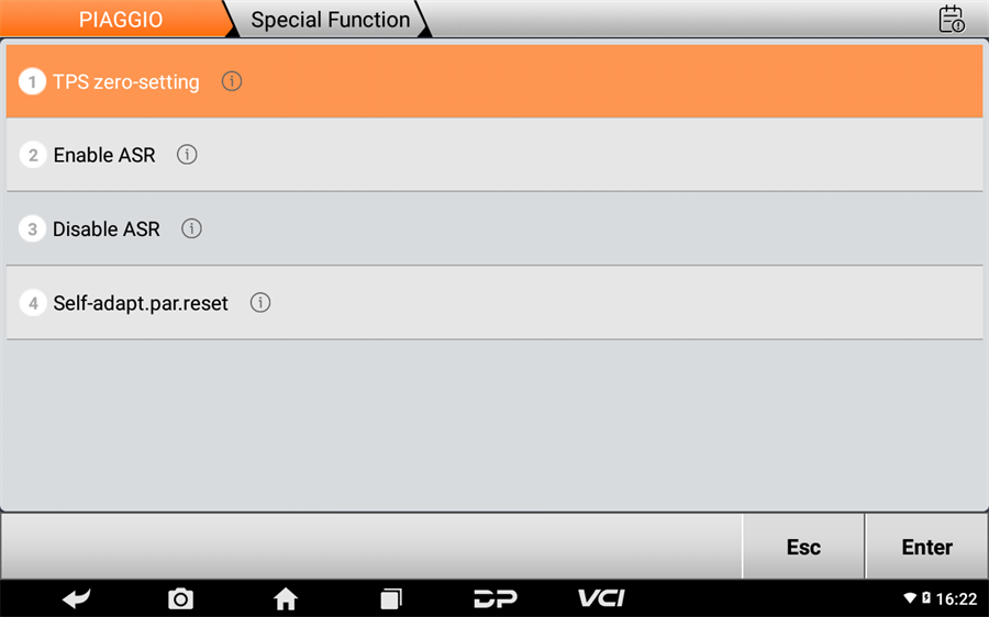Scanner de motocicleta OBDSTAR MOTOMASTER