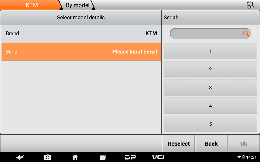 Scanner de motocicleta OBDSTAR MOTOMASTER
